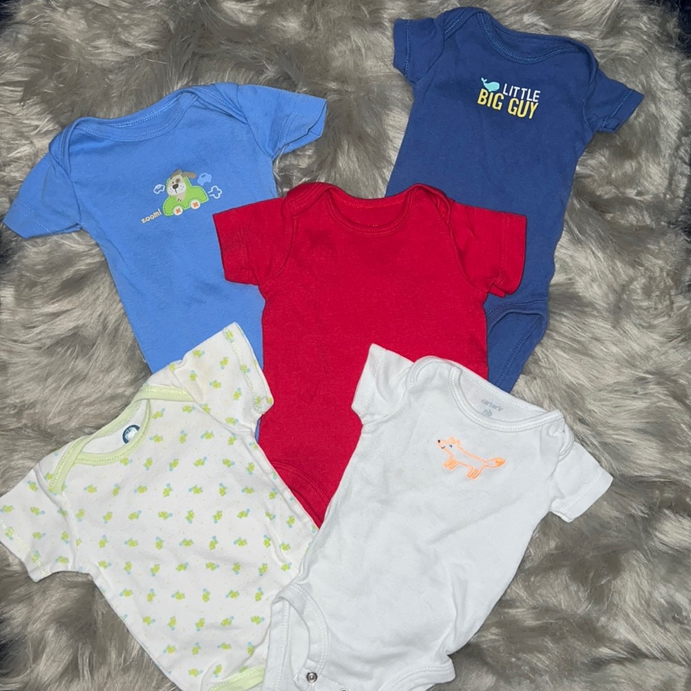 5 Baby Boy Onesie